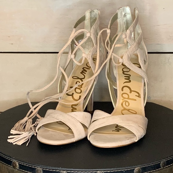 Sam Edelman Strappy Sandals 9 - Picture 2 of 7